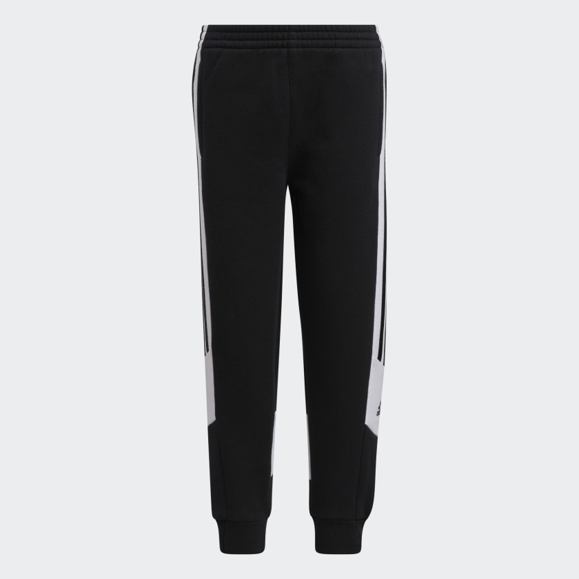 adidas black jogging pants