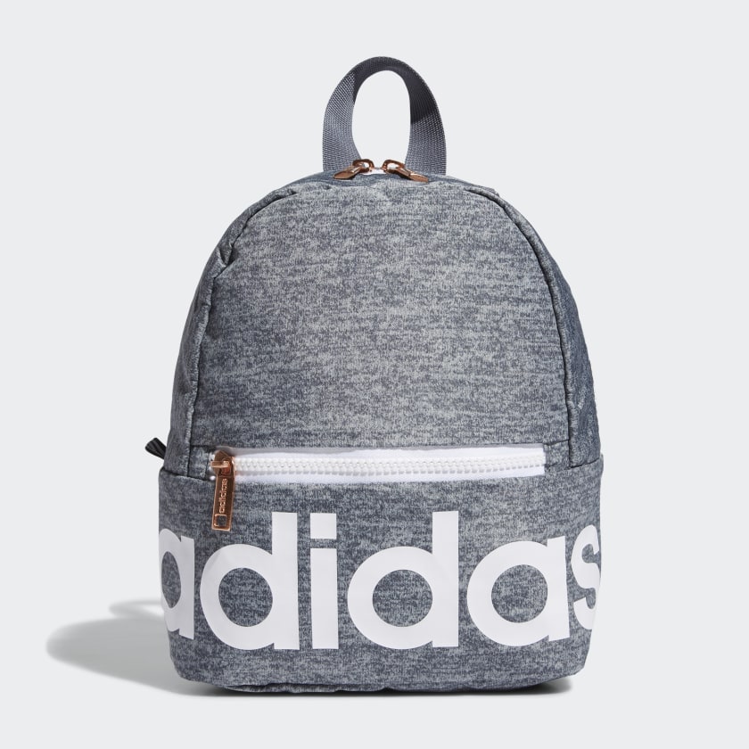 adidas backpack grey and black