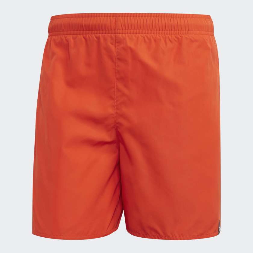 adidas Solid Swim Shorts - Orange | adidas UK