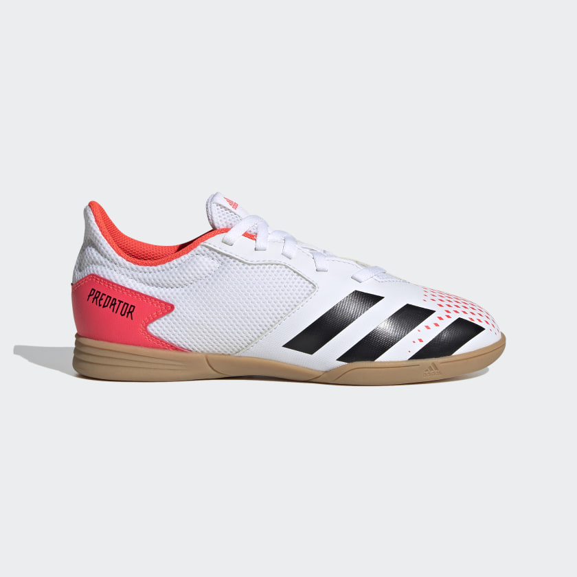 adidas Calzado de Fútbol Predator 20.4 Cancha Cubierta Fútsal - Blanco