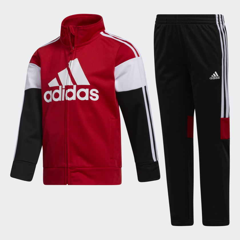 adidas Bold Pack Jacket Set - Red | adidas US