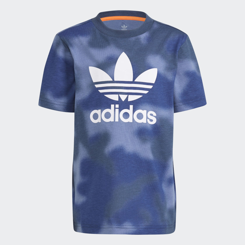 adidas Allover Print Camo Tee - Blue | adidas Malaysia