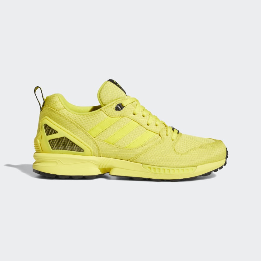 yellow training shoes