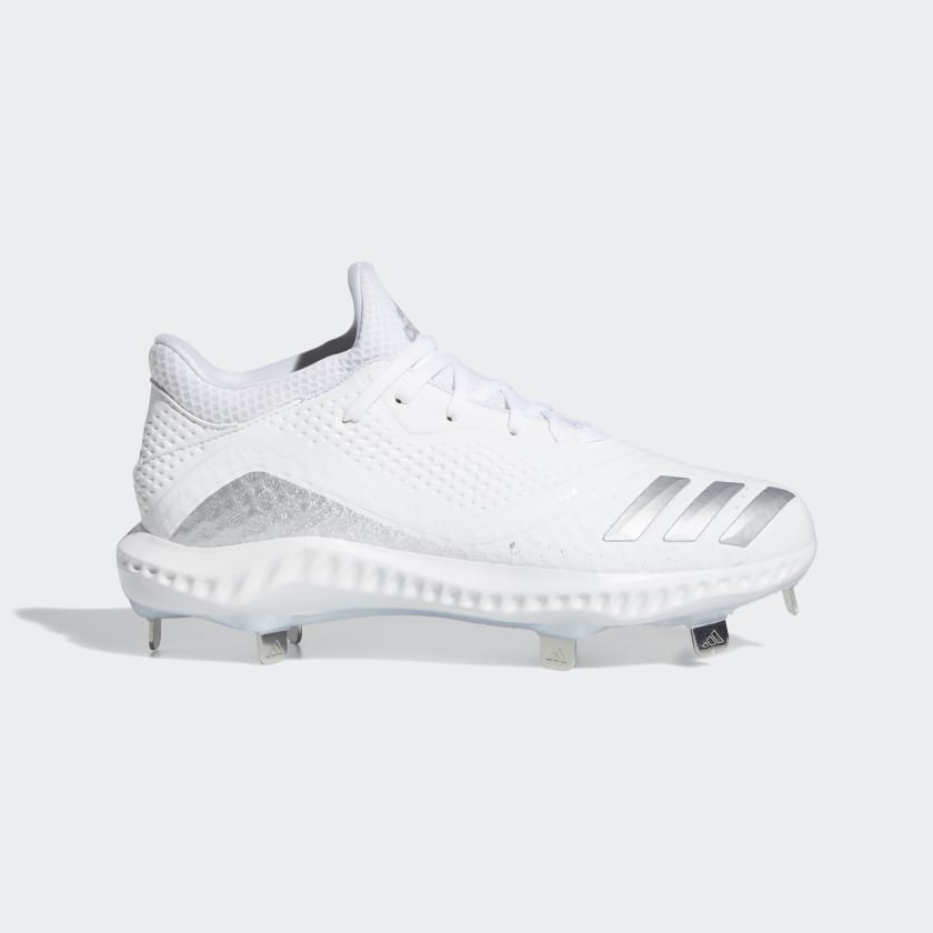 adidas Icon V Bounce Cleats - White 