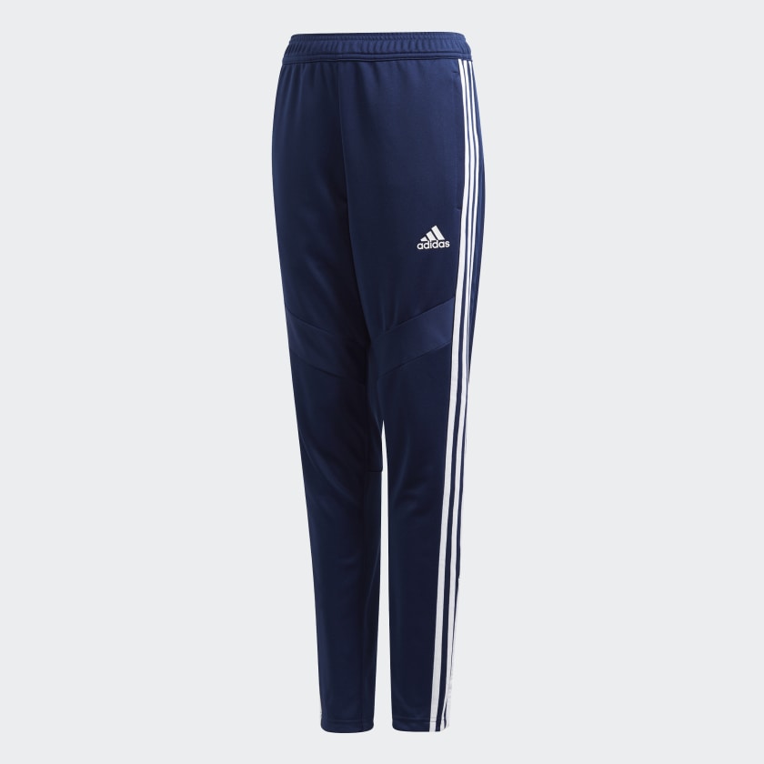 Blaue und weiße Tiro 19 Trainingshose für Kinder | adidas ...