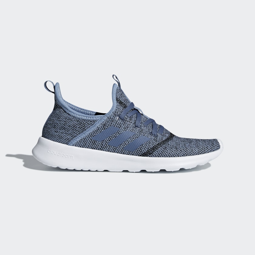 adidas cloudfoam blue shoes