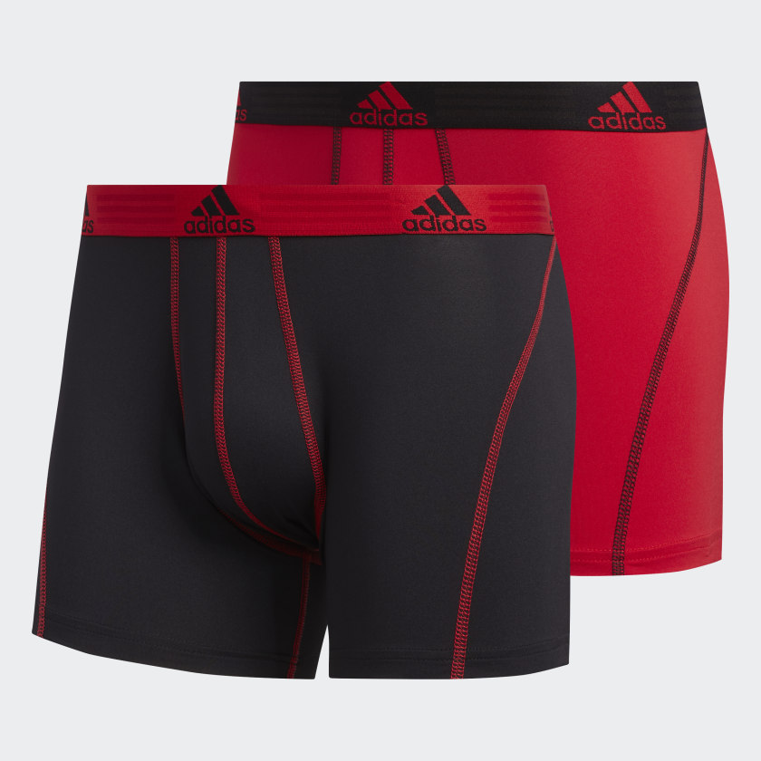 adidas Climalite Trunk Briefs 2 Pairs - Black | adidas US