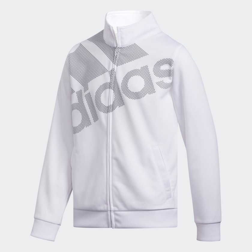 adidas tricot jacket white