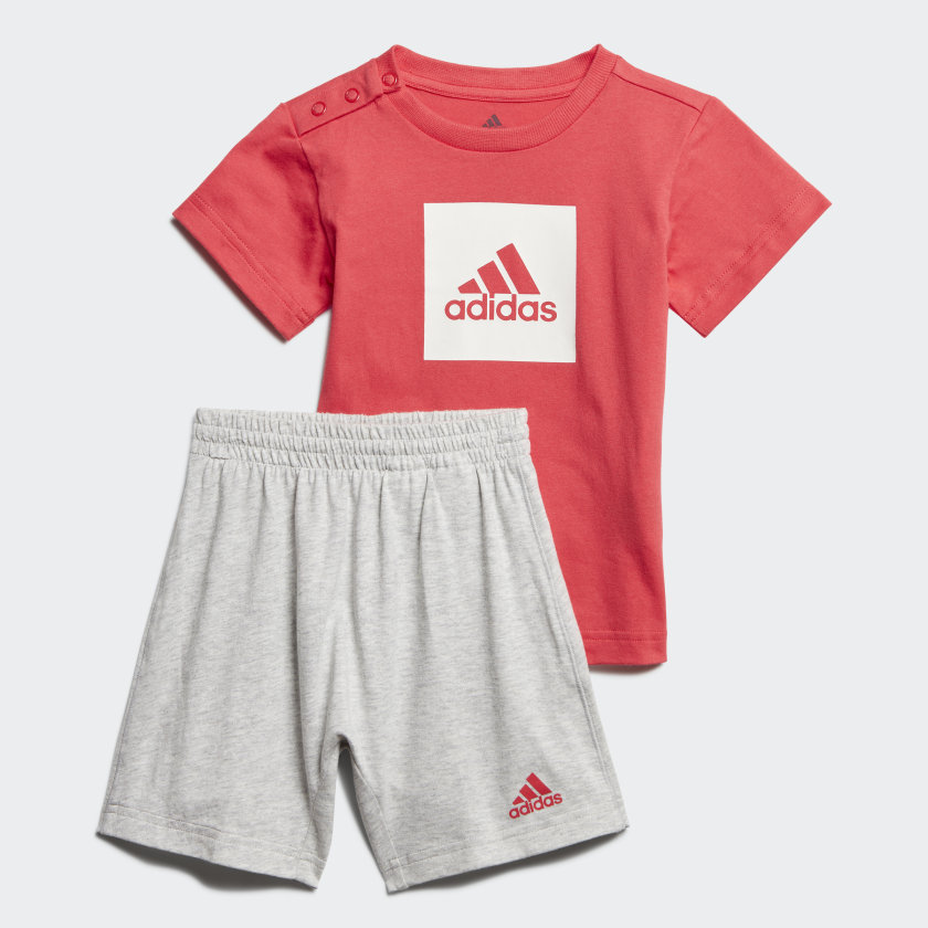 adidas Logo Summer Set - Różowy | adidas Poland
