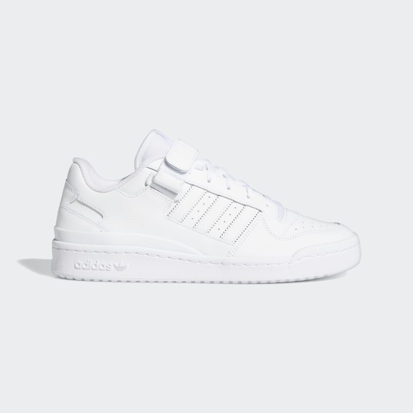 adidas forum low refined white