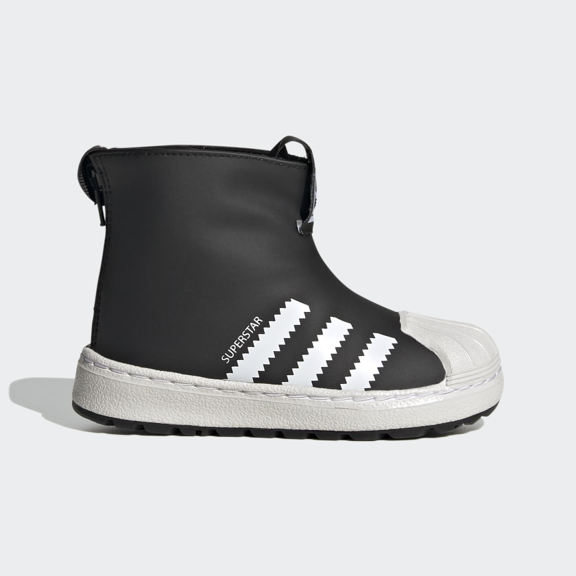 adidas black and white boots
