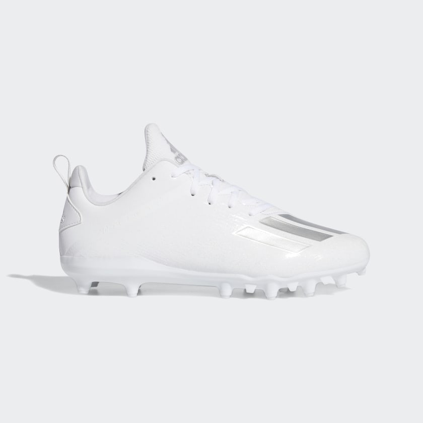 adidas Adizero Spark Cleats - White 