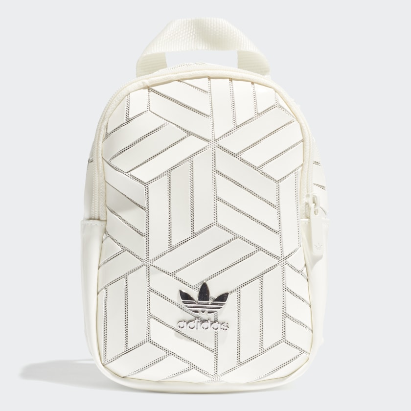 adidas Mini 3D Backpack - White 