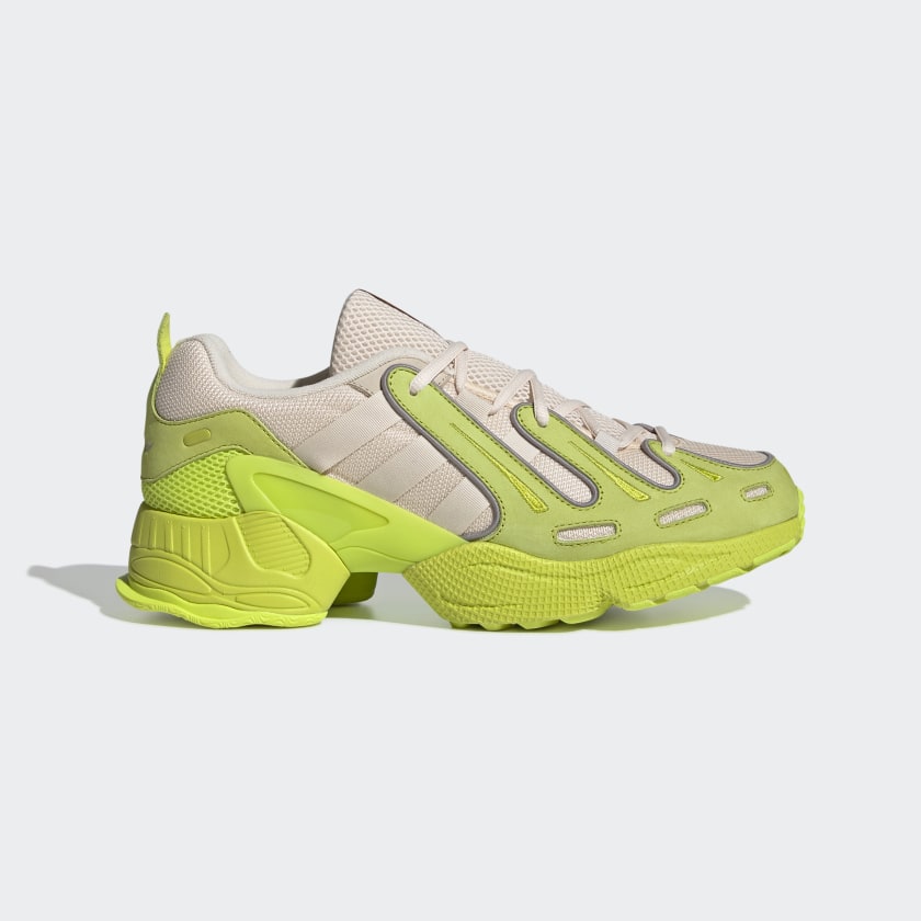 Men's EQT Gazelle Linen and Semi Solar Yellow Shoes | adidas US