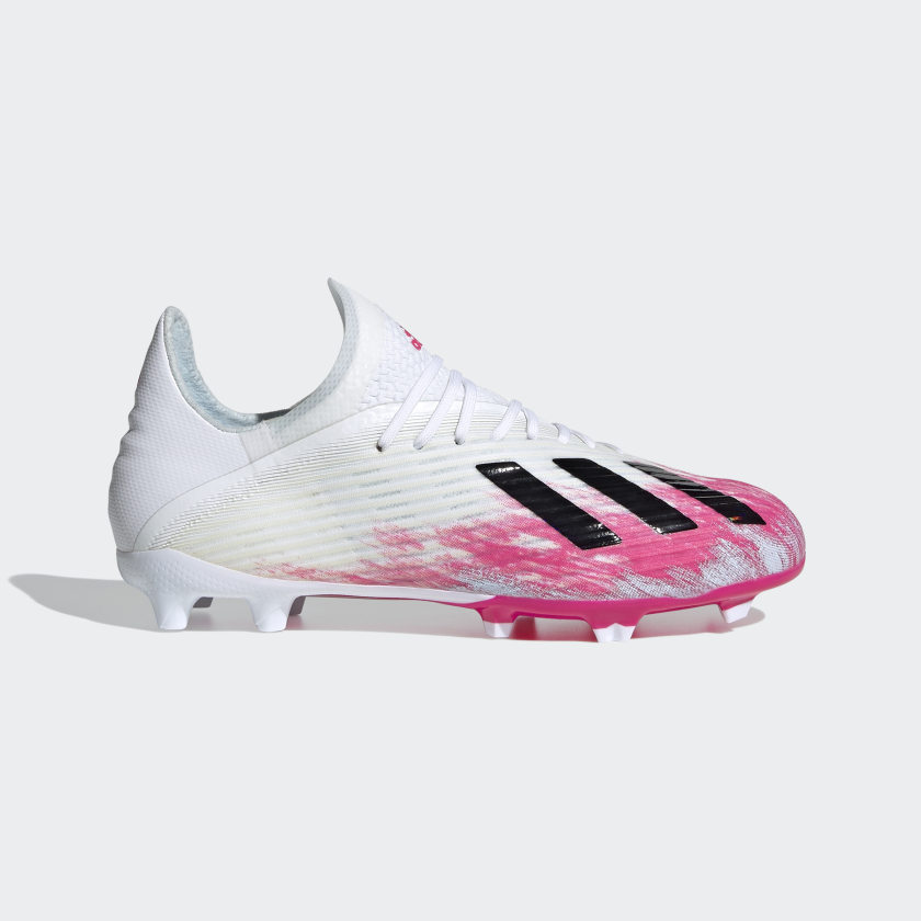 adidas pink and white boots