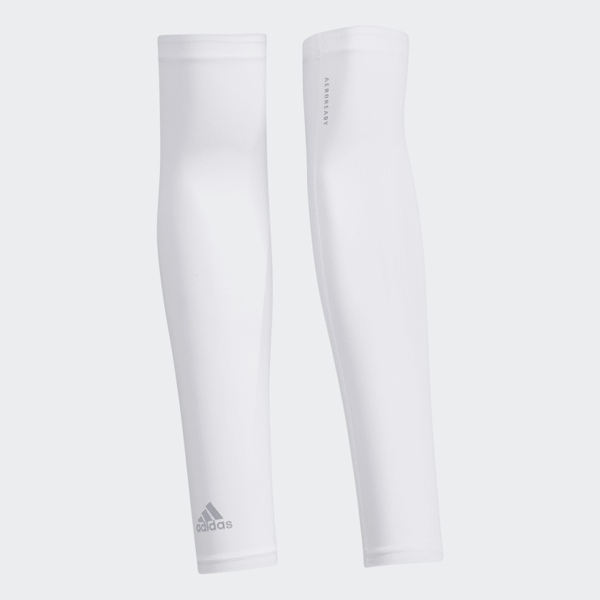 adidas AEROREADY UV Arm Sleeve - White 