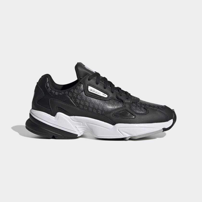 black falcon shoes