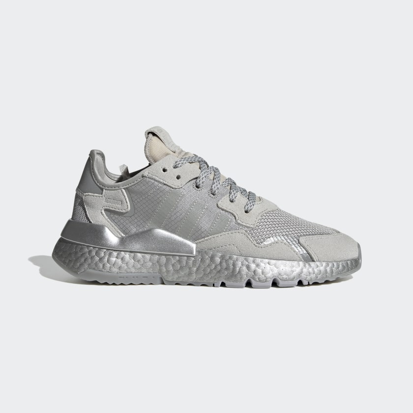 adidas nite jogger silver metallic