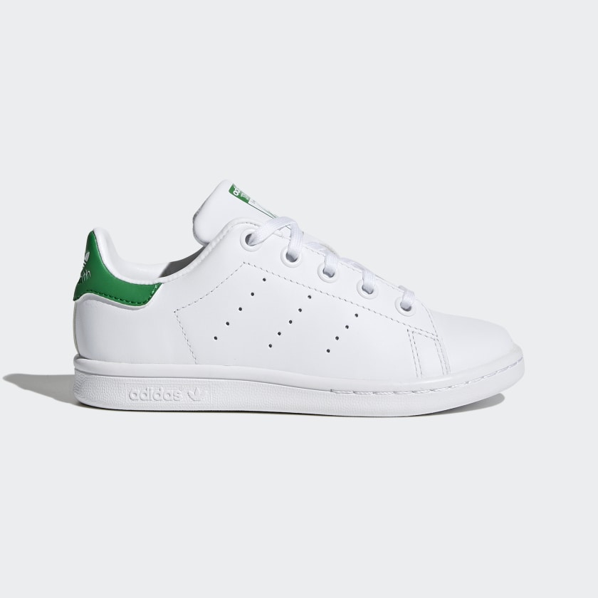 Kids Stan Smith Cloud White and Green 