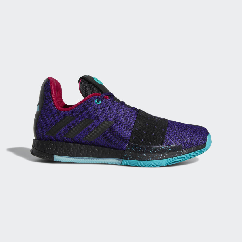 adidas Harden Vol. 3 Shoes - Purple 