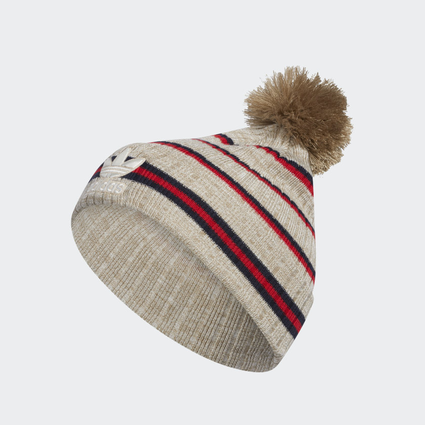 adidas 3 stripe beanie