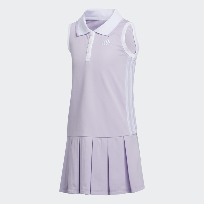 purple polo dress