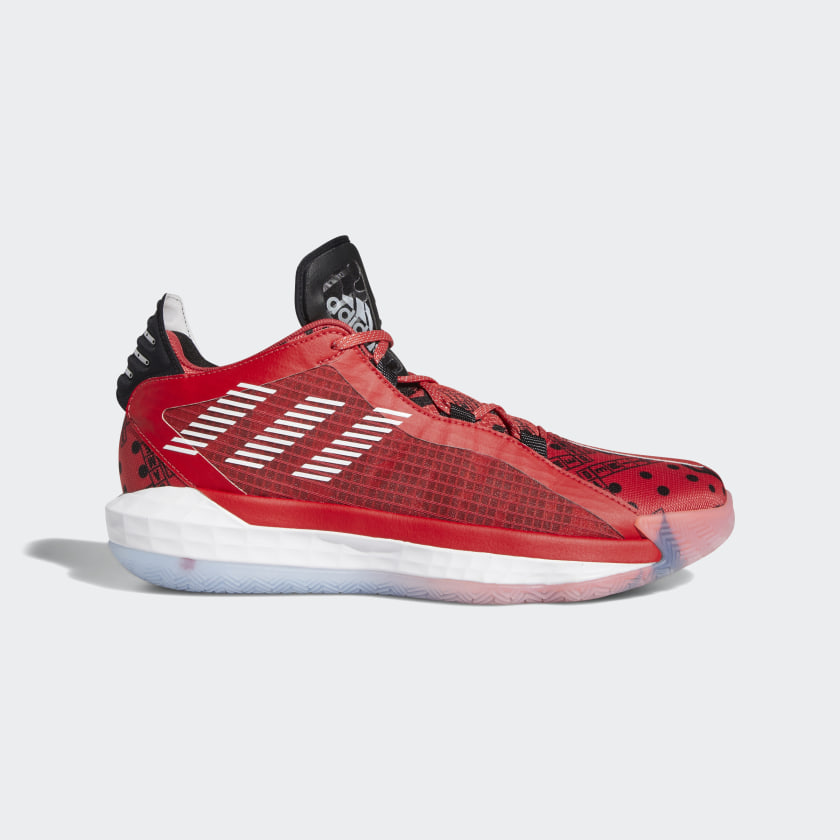adidas Dame 6 Shoes - Red | adidas US