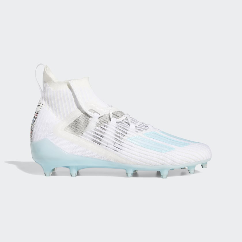 white adidas football cleats