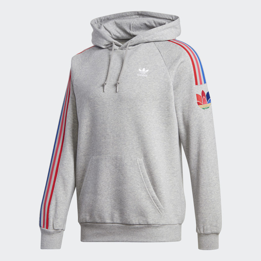 adidas brand with the 3 stripes hoodie
