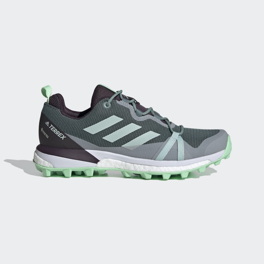 adidas TERREX Skychaser LT GORE TEX Wanderschuh Grün adidas TERREX Skychaser LT GORE TEX Wanderschuh Grün