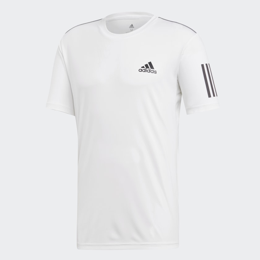 maglovit fantastičan produktivnost  Camiseta Club 3 bandas blanca y negra de hombre | adidas España
