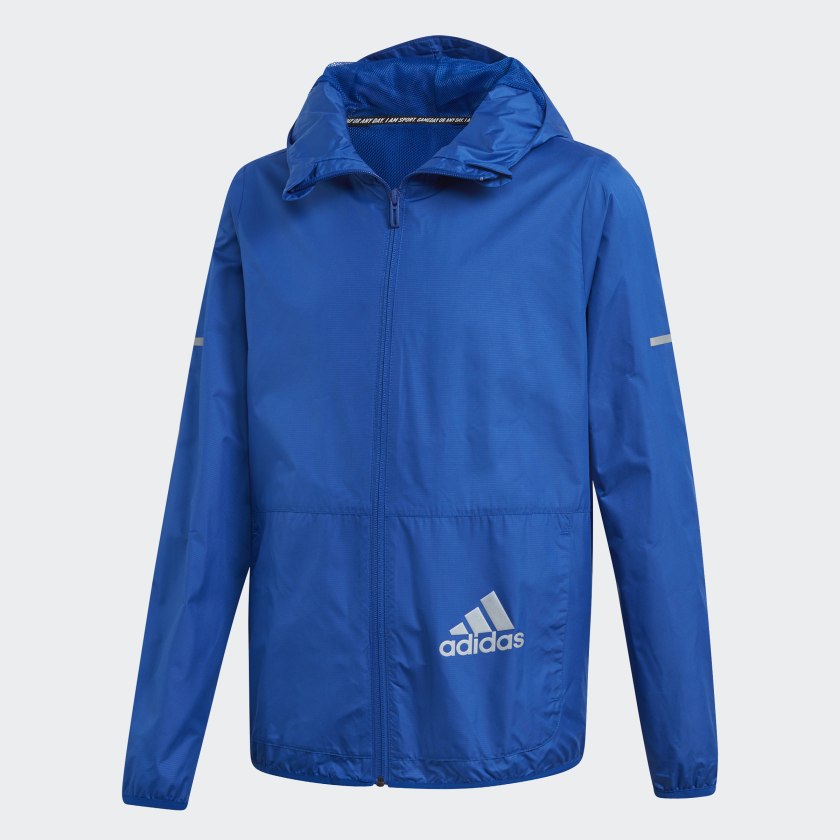adidas Must Haves Plain Windbreaker Blau adidas Deutschland