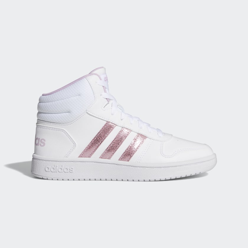 adidas Hoops Mid 2.0 Shoes - White | adidas US