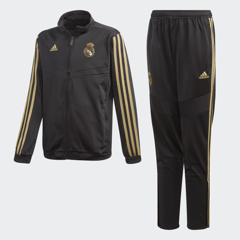 Adidas performance trainingsanzug »real madrid graphic trainingsoberteil«. adidas Real Madrid Trainingsanzug - Schwarz | adidas ...