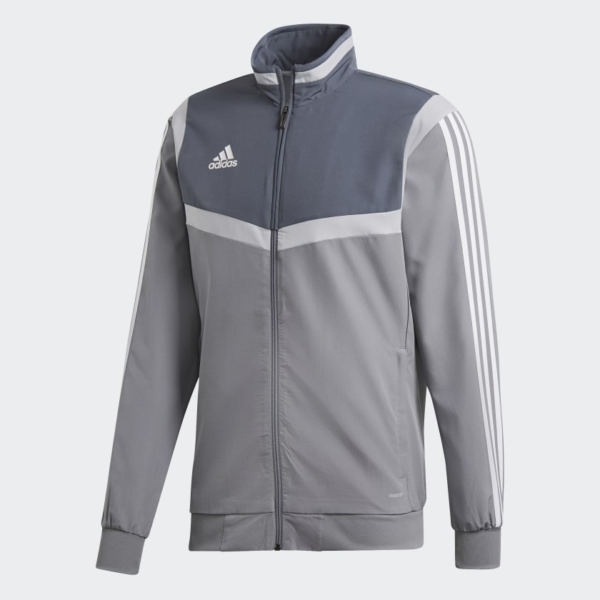 adidas Tiro 19 Presentation Jacket Grey | adidas Deutschland adidas Tiro 19 Presentation Jacket Blue | adidas Deutschland