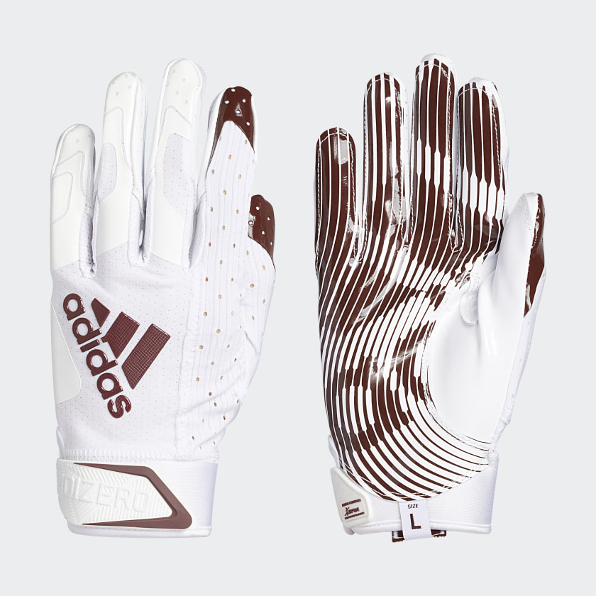 white adidas gloves