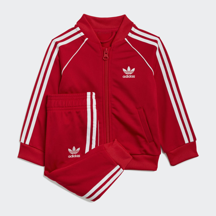 adidas Conjunto Adicolor SST - Rojo | adidas Mexico
