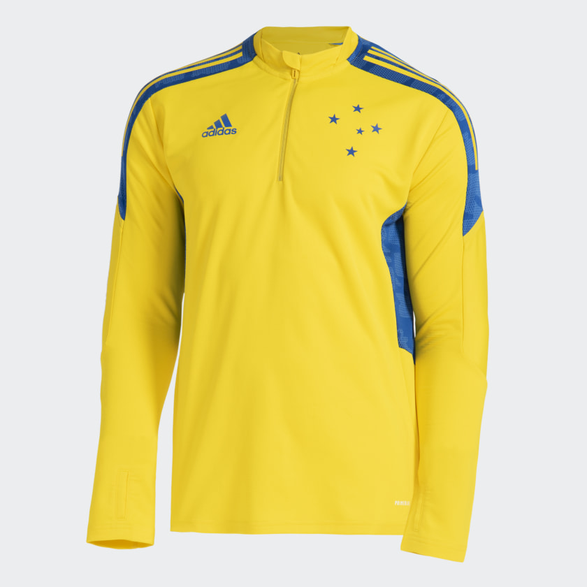 Moletom Treino Cruzeiro - Amarelo adidas | adidas Brasil