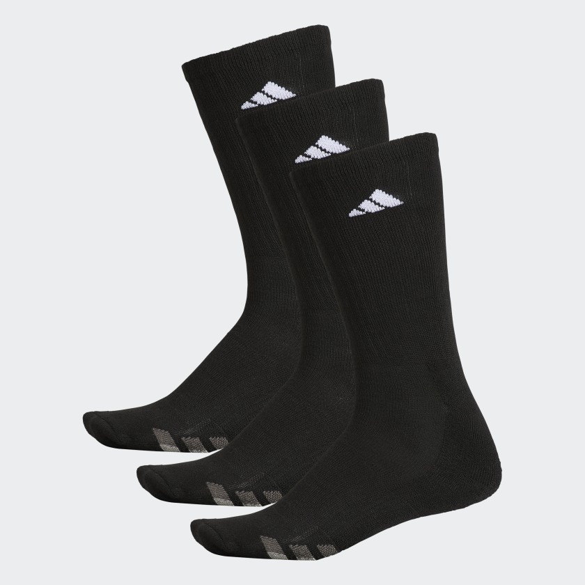 adidas Superlite Crew Socks 3 Pairs - Black | adidas US