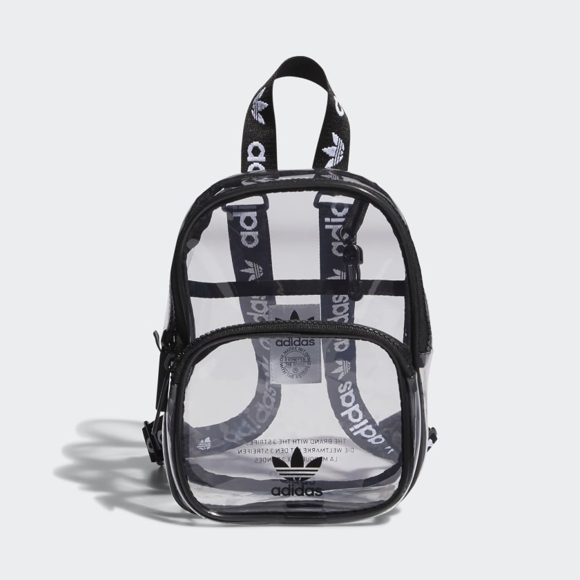 adidas Clear Mini Backpack - Black 