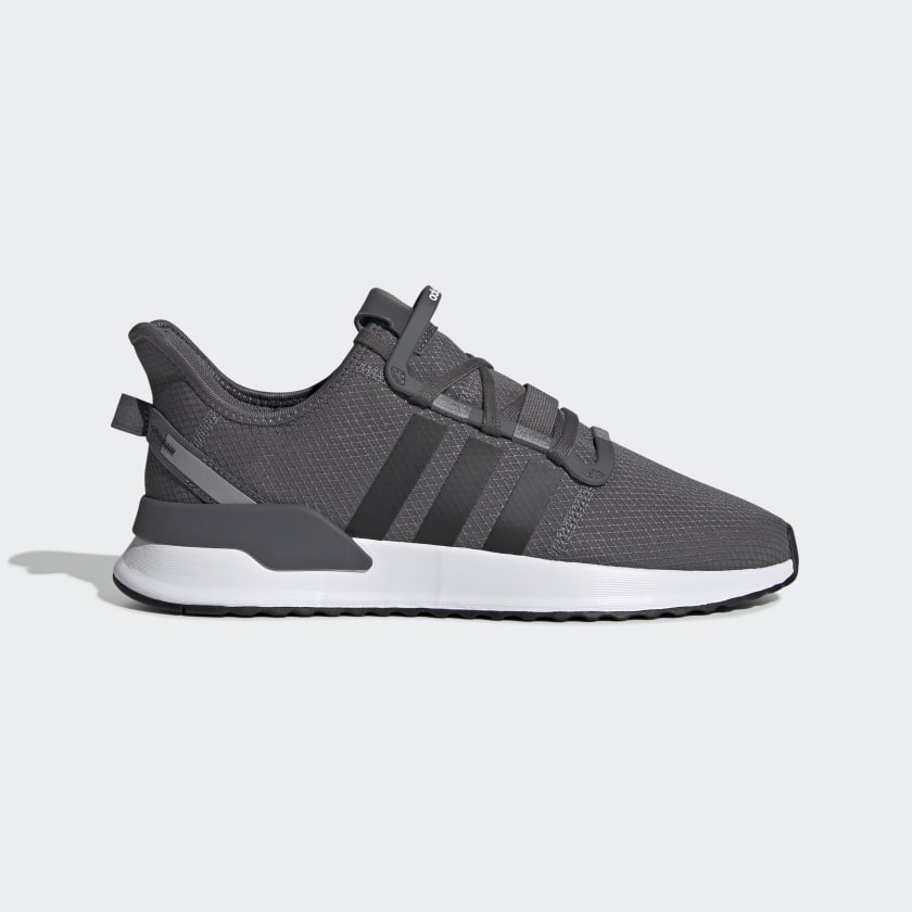 adidas gray and white shoes