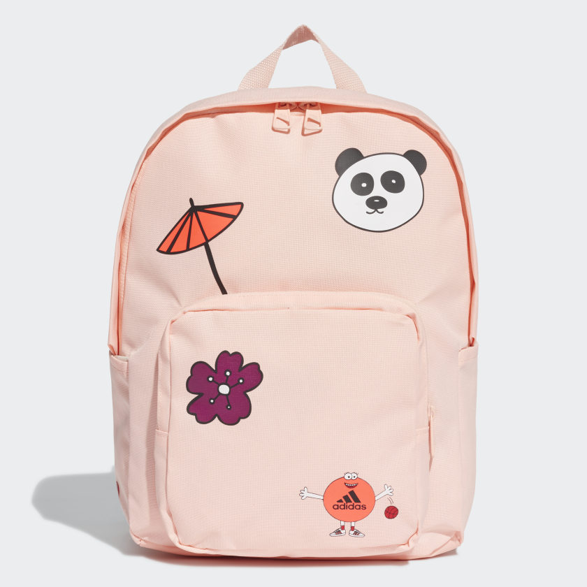 adidas graphic backpack pink