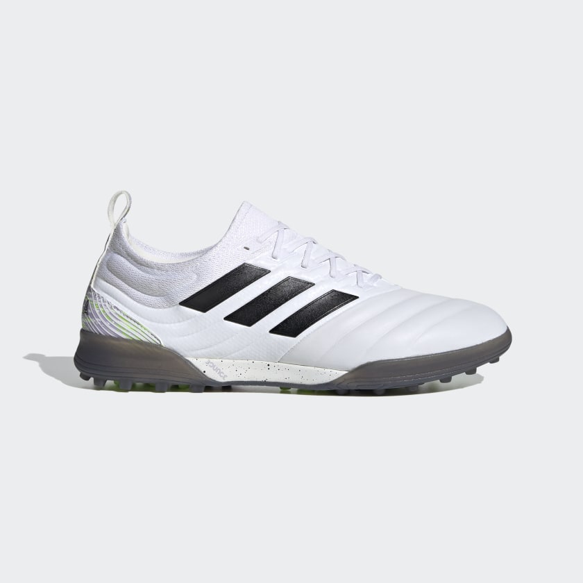 adidas Copa 20.1 Turf Boots - White 