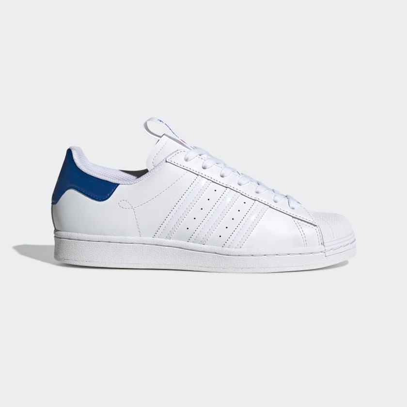 Soulier blanc adidas clearance