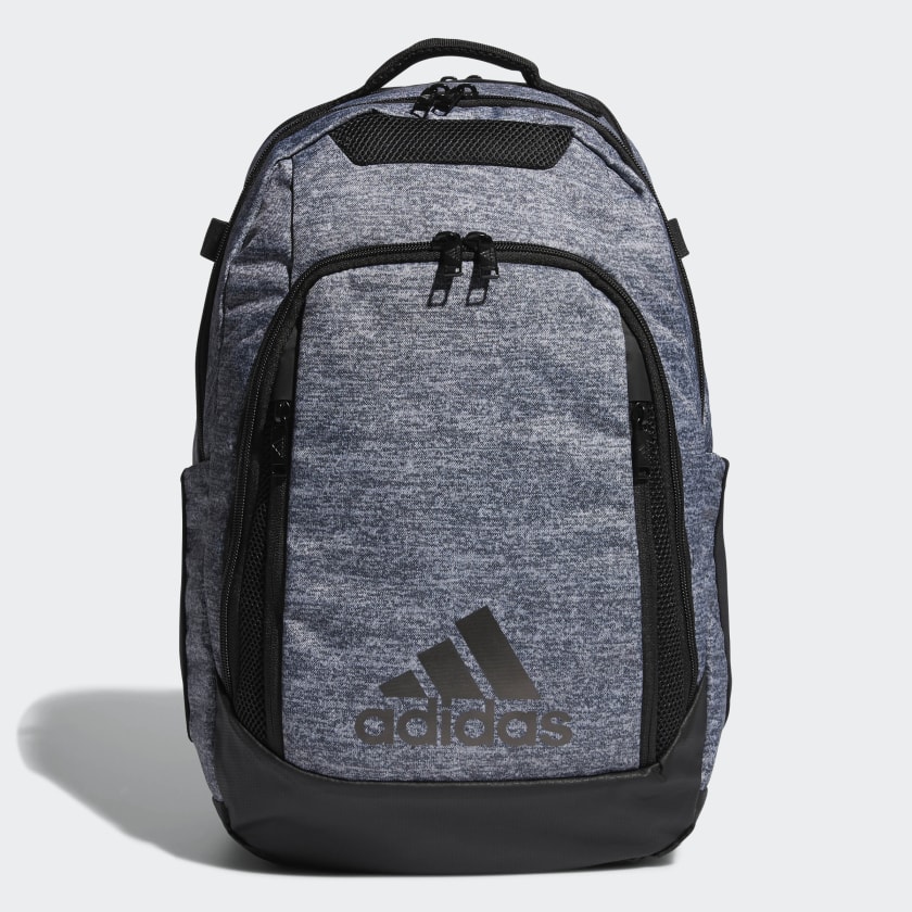 gray adidas backpack