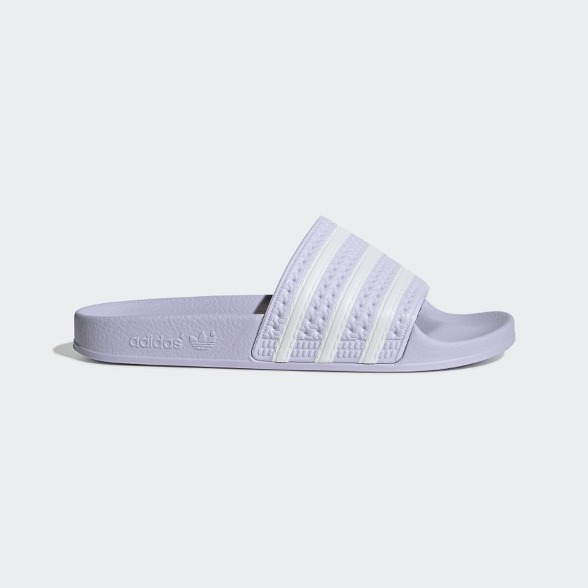 adidas Adilette Slides - Purple | adidas UK