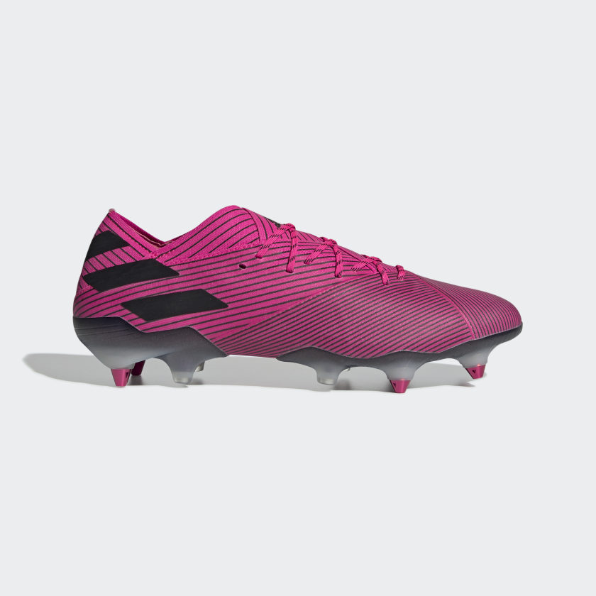 adidas Nemeziz 19.1 Soft Ground Boots - Pink | adidas UK