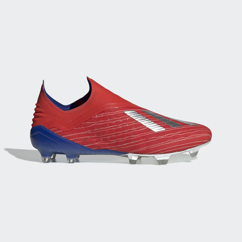 adidas X 18+ Firm Ground Boots - Red 