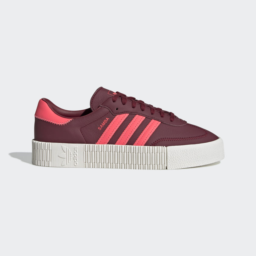 womens adidas samba rose athletic shoe