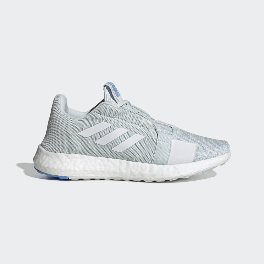 adidas light blue running shoes
